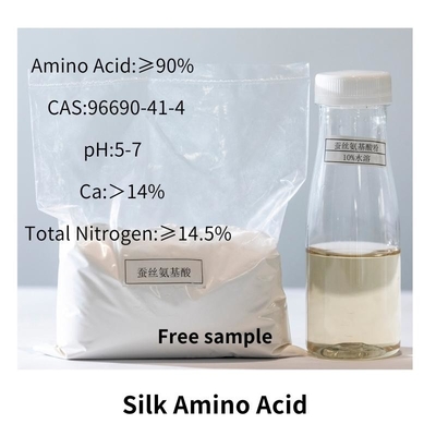 Hydrolyzed Silk Amino Acids Raw Material White Powder Silk Peptide