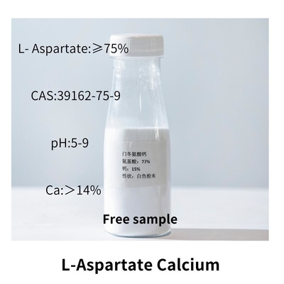 Calcium Di-L-Aspartate Calcium Salt CAS 39162-75-9 Ph5-9 White Powder