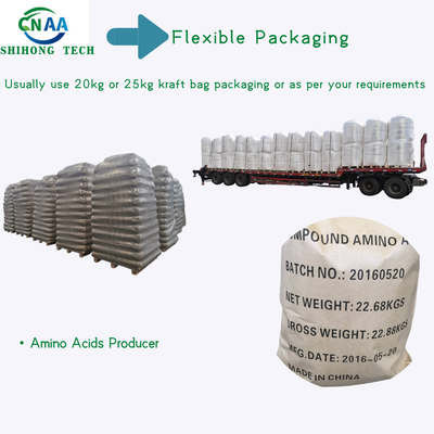 Hydrolysate Amino Acid Powder 80% With High Free Amino Acids Water Soluble Organic Foliar Fertilizer