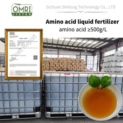 High Nitrogen Vegetable Amino Acid 50% Organic Liquid Fertilizer For Vegetable Garden