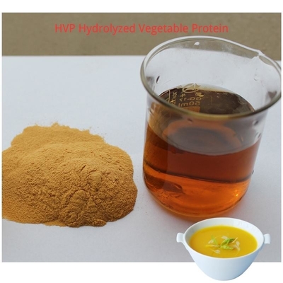 Soy Protein Food Additive For Sauce HVP Hydrolyzed Vegetable Protein Yellow Soluble Powder