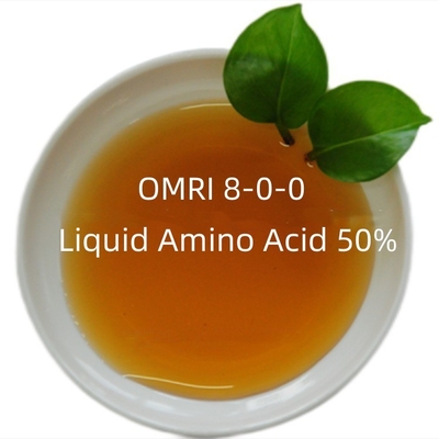 Plant Source Liquid Amino Acid 50% Foliar Fertilizer Peptides For Agricultural Farm