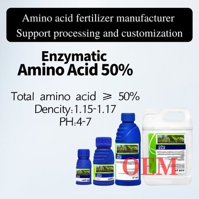 Agricultural Liquid Fertilizer Amino Acid Organic Nitrogen Fertilizer 8-0-0 OMRL List