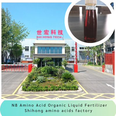 Enzyme Amino Acid N8-0-0 Organic Liquid Foliar Fertilizer Peptides Biostimulants for Plant