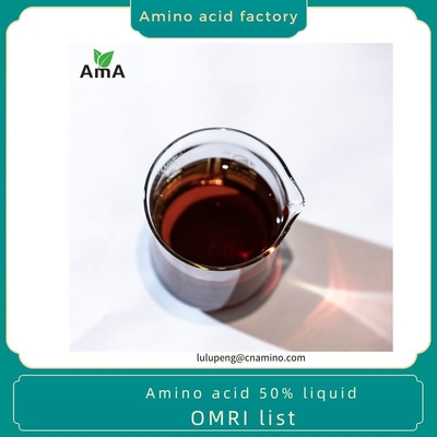 Nitrogen-Rich Amino Acid Liquid Fertilizer with 50% Peptides for Agricultural Use