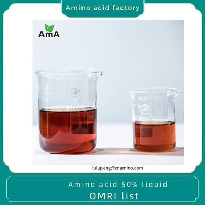 Nitrogen-Rich Amino Acid Liquid Fertilizer with 50% Peptides for Agricultural Use