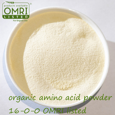 30%-80% Amino Acid Foliar Fertilizer with 100% Solubility for plant growth and stress reduction